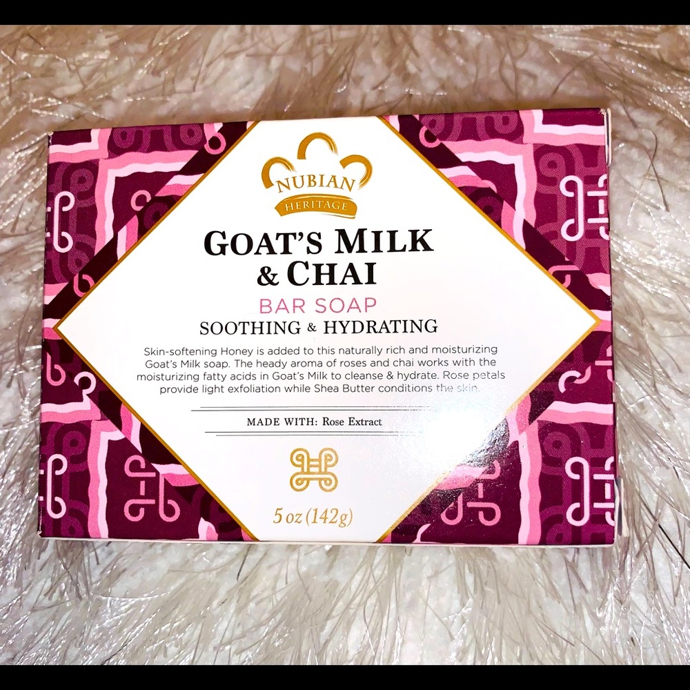 Nubian Heritage Goat’s Milk & Chai Bar Soap